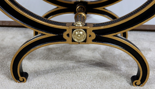 Curule stool, Napoleon III period – Mid-19th century