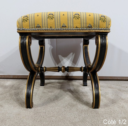 Curule stool, Napoleon III period – Mid-19th century