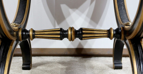 Curule stool, Napoleon III period – Mid-19th century