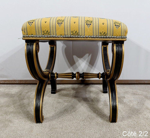 Curule stool, Napoleon III period – Mid-19th century