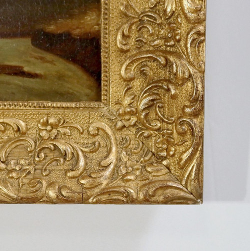 Paire de Tableaux « Scènes Espagnoles » – Milieu XIXe