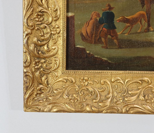 Paire de Tableaux « Scènes Espagnoles » – Milieu XIXe