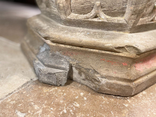Baptismal Fonts with Rich Decors - 16th century