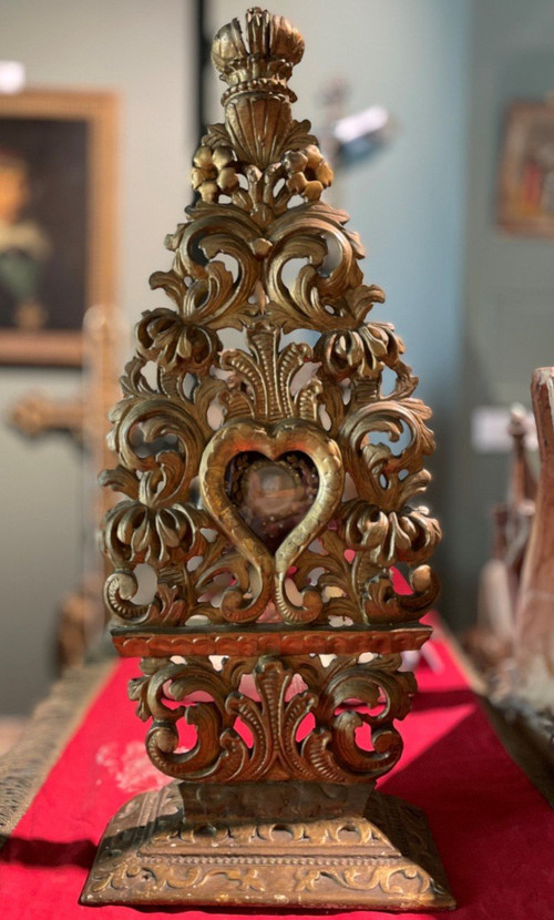 Monstrance Reliquaire De Saint Victorien - 18th century