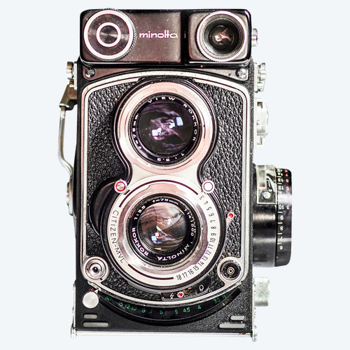 Appareil Photo Minolta Autocord, Moyen Format