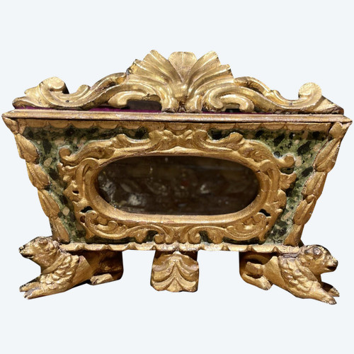 Hunting Venetian Reliquary - Saint Pacific - 18th century