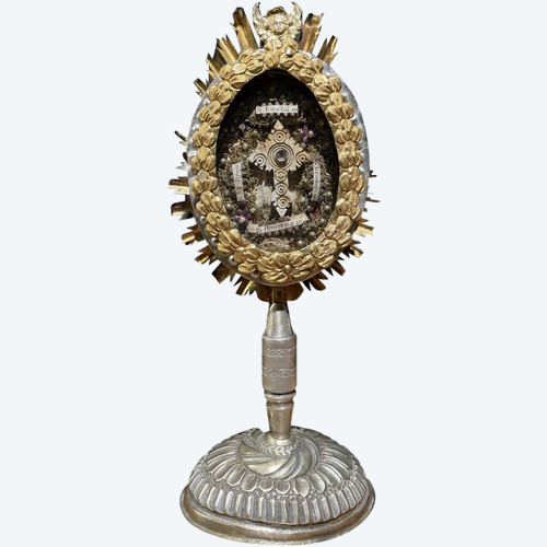 Monstrance Austrian Reliquary - Late 18th Century