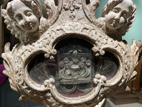 Monstrance Reliquaire De Saint Séverin -  XVIIIe
