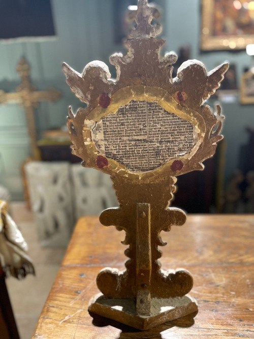 Monstrance Reliquaire De Saint Séverin -  XVIIIe