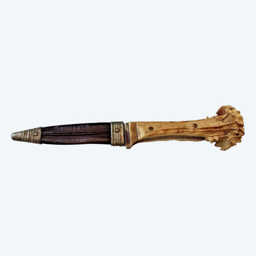 Fixed blade hunting knife, late 19th century