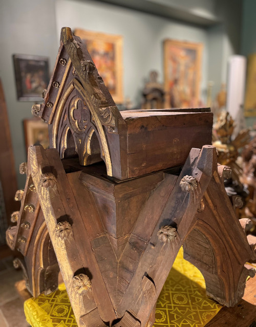 Large Altarpiece Canopy - Mid Nineteenth