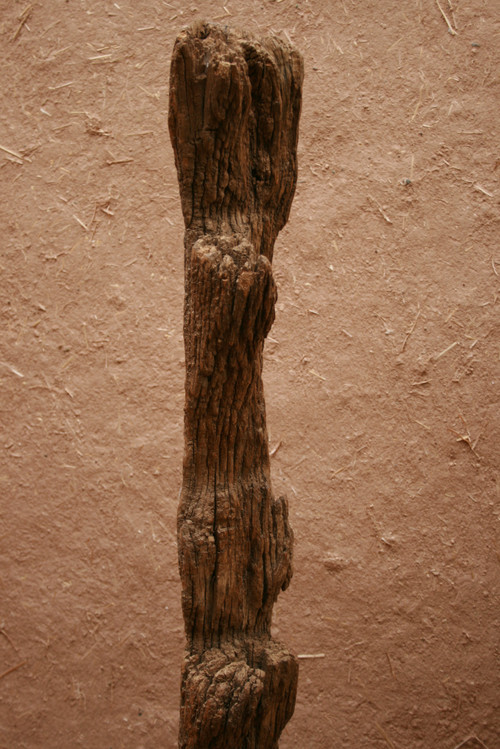 Scaletta in legno molto antica proveniente da granai africani