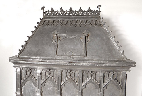 Fonte Acqua Battesimale Riserva Piombo Mâcon Borgogna Alta Epoca XVI