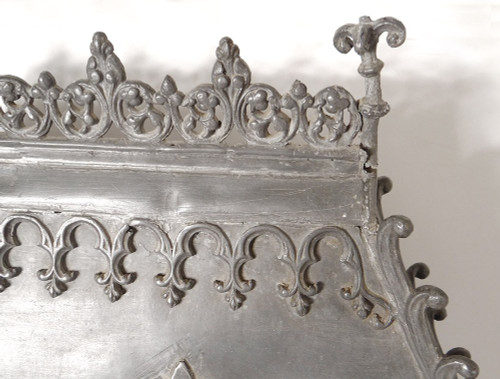 Fonte Acqua Battesimale Riserva Piombo Mâcon Borgogna Alta Epoca XVI