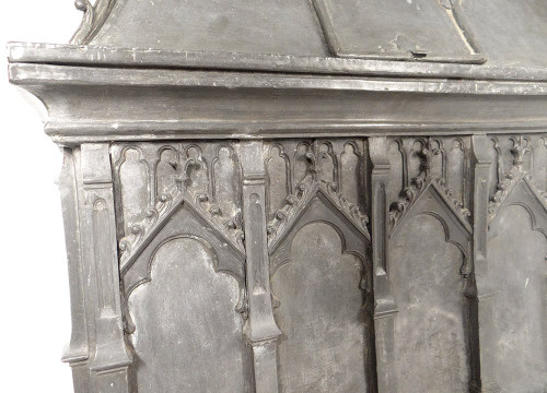 Fonte Acqua Battesimale Riserva Piombo Mâcon Borgogna Alta Epoca XVI