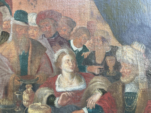 Flämische Schule - Frans Francken Und Sein Atelier - Das Gastmahl des Herodes - Anfang 17.