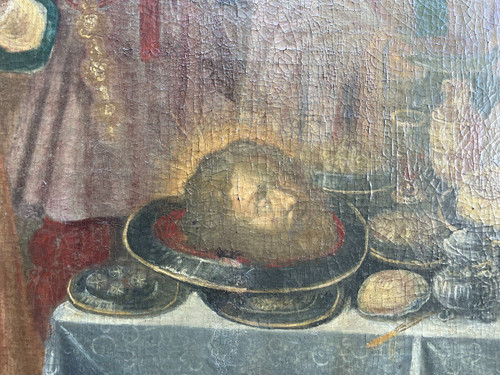 Flämische Schule - Frans Francken Und Sein Atelier - Das Gastmahl des Herodes - Anfang 17.