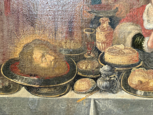 Flämische Schule - Frans Francken Und Sein Atelier - Das Gastmahl des Herodes - Anfang 17.