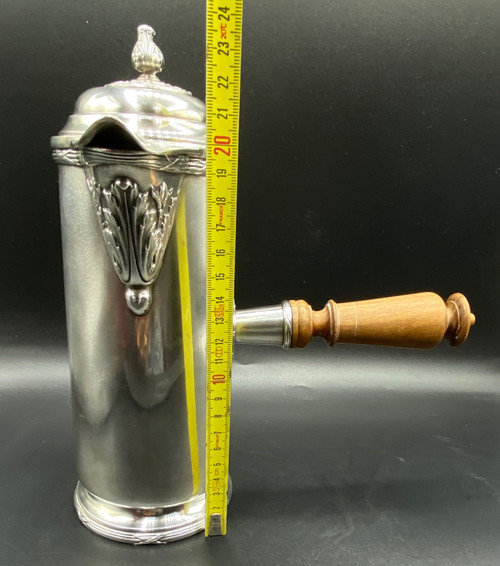 SILVER METAL CHOCOLATIER