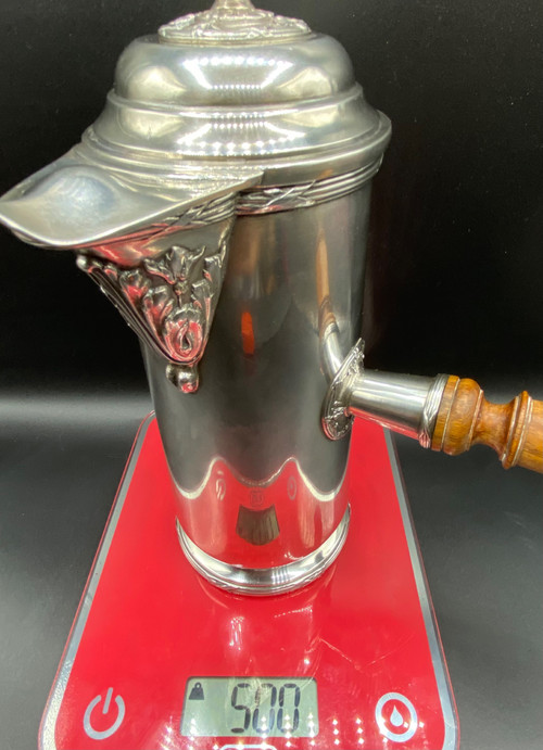SILVER METAL CHOCOLATIER