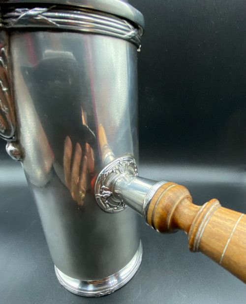 SILVER METAL CHOCOLATIER