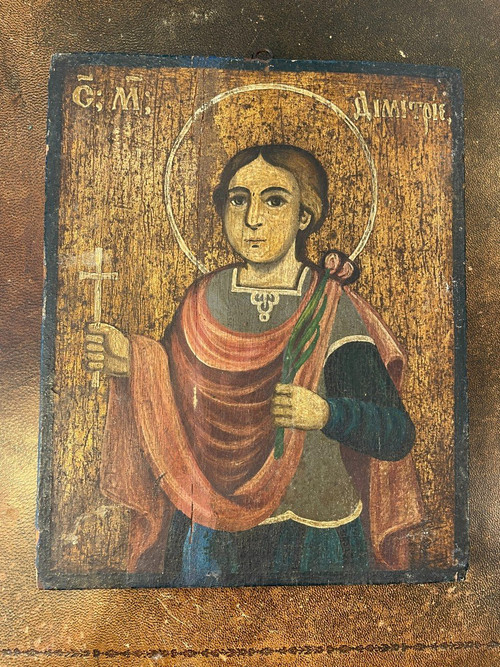 Icona Di San Dimitri - XIX