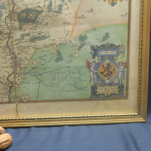 18th century map of the Namur region