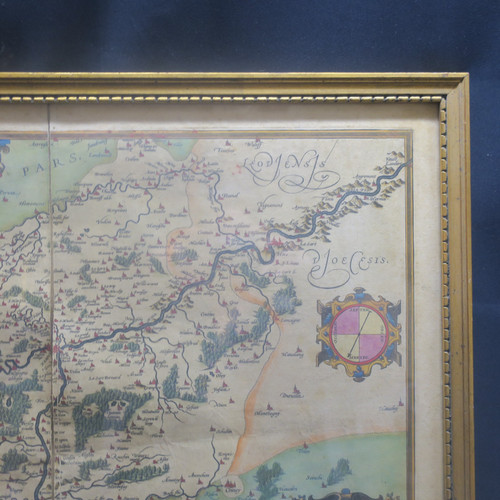 18th century map of the Namur region