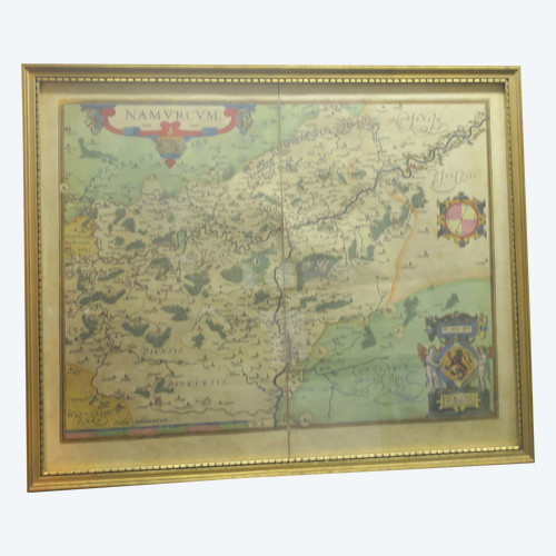 18th century map of the Namur region