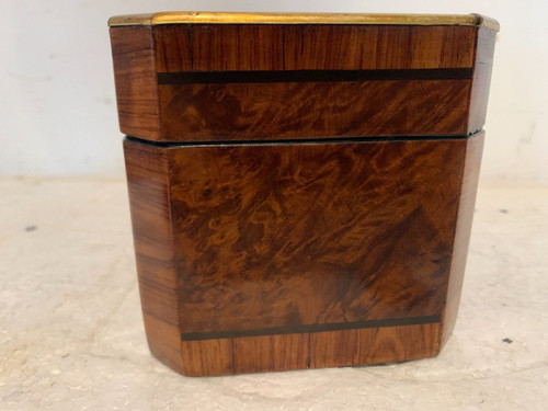Napoleon III Tea Box Boulle Marquetry Box XIX Century