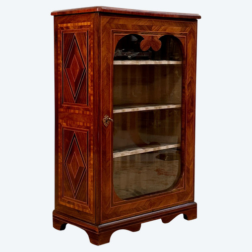 Kleine Vitrine mit Louis-XIV-Intarsien, um 1680