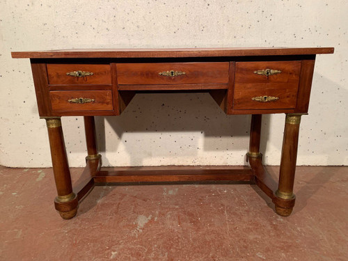 Bureau De Style Empire En Acajou Et Placage XX Siècle