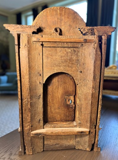 Walnut Tabernacle Front - 17th century