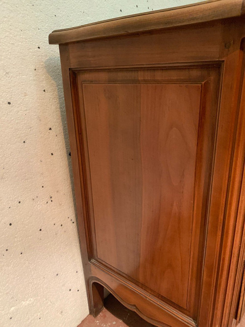 Cassettone Con Facciata Curva In Stile Provenzale XVIII Secolo