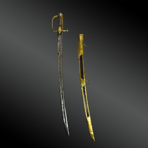 HORSE HUNTERS' OFFICER'S SABRE - France - XIXth century