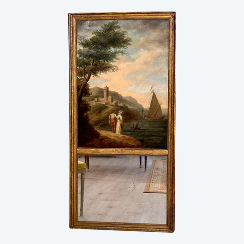 Trumeau Directoire period mirror About 1795