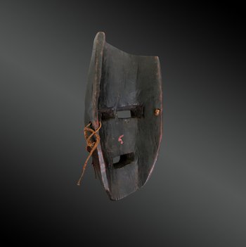 Masque Népal -  Népal - fin XIXème siècle - Bois