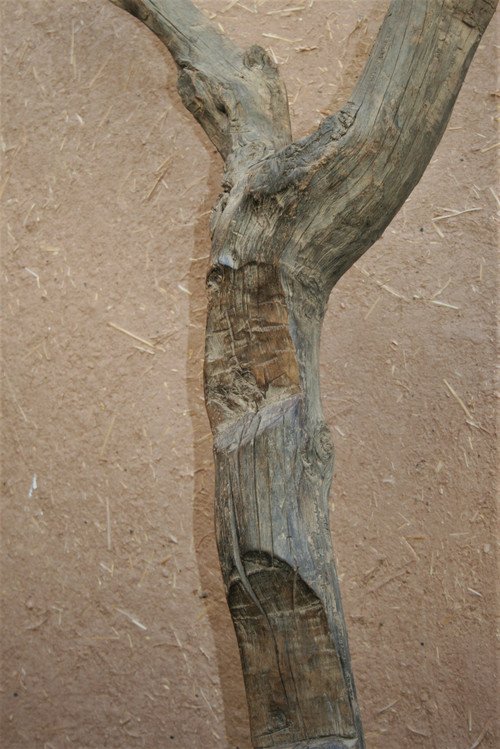 Scala da soffitta africana di grandi dimensioni.