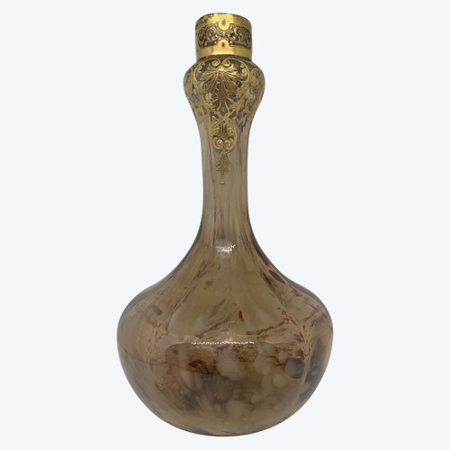 "Vase Mellerio Frères, Verreries d'Aubervilliers" (Aubervilliers glassworks)