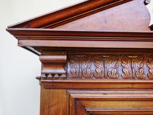 Seventeenth-century walnut sideboard.  