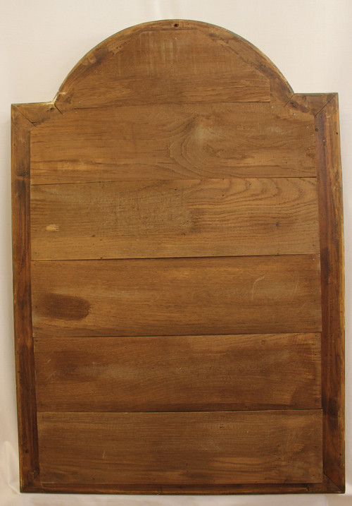 Miroir Ancien Feuille d'Or, Verre Mercurisé 65 X 95 Cm