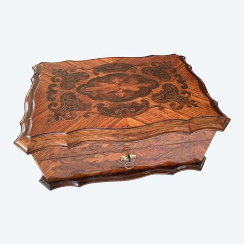 Marquetry box, Napoleon III period
