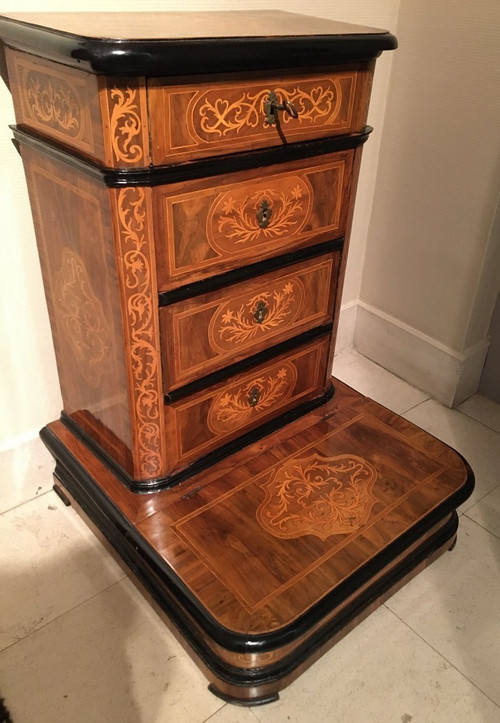 Oratoire, Meuble de Commande. Travail du Dauphiné, époque 18ème