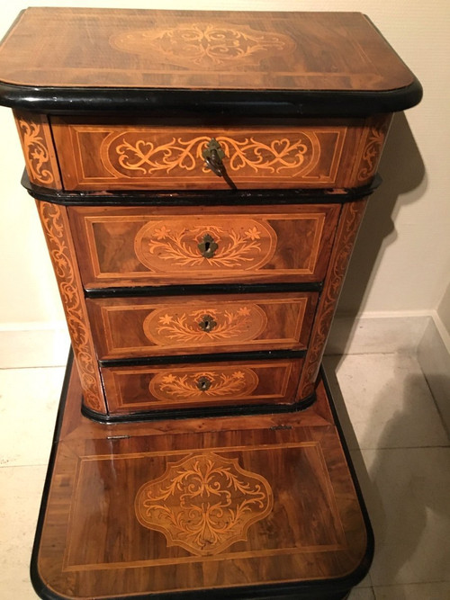 Oratoire, Meuble de Commande. Travail du Dauphiné, époque 18ème