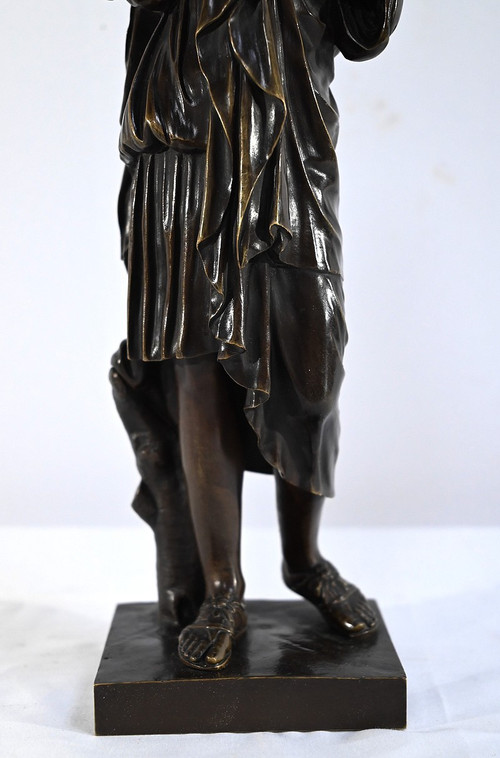 Bronzo “Diane de Gabies”, da Prassitele – XIX secolo