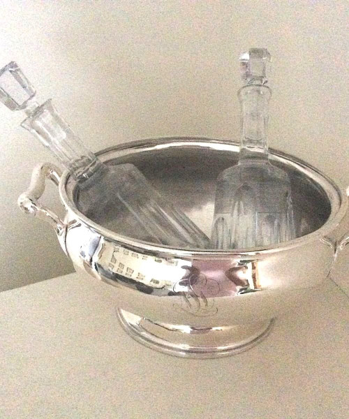 Large Soup Tureen In Silver-Plated Metal - Paquebot Transatlantique Le Brèmes