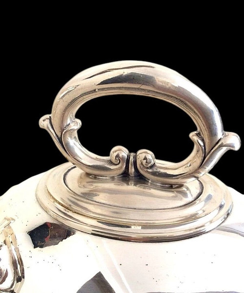 Large Soup Tureen In Silver-Plated Metal - Paquebot Transatlantique Le Brèmes