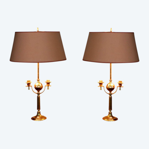 Pair Of Neoclassical Lamps