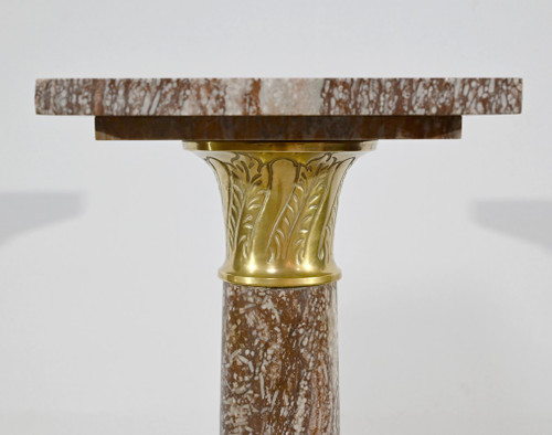 Marble Column - Late 19th Century
