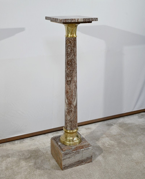 Marble Column - Late 19th Century